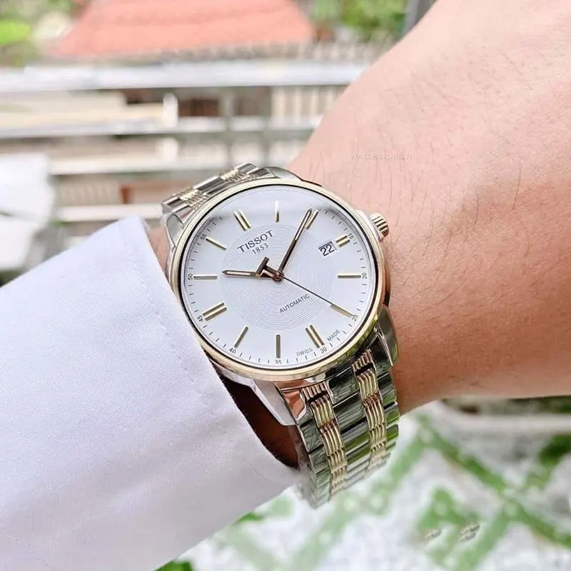 Tissot T-Classic Automatic III Two-tone Men's Watch- T065.430.22.031.00